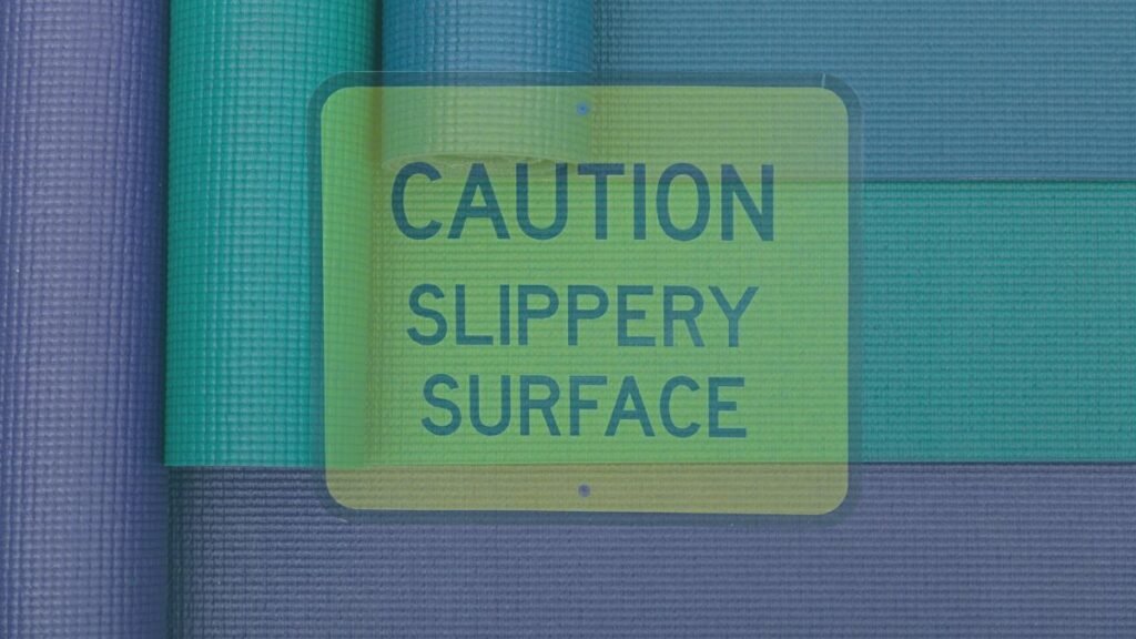 How to Make Your Yoga Mat Less Slippery