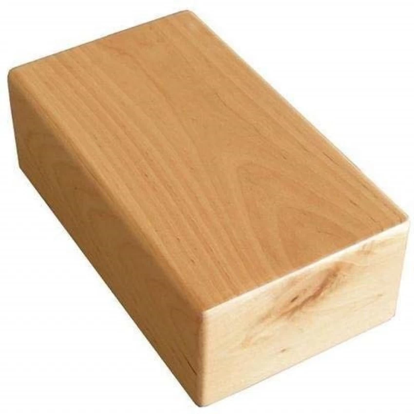 wooden yoga blocks