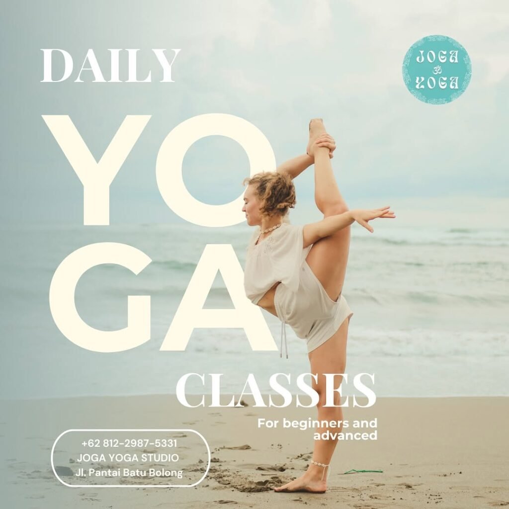 daily yoga class in canggu from Joga yoga teacher training