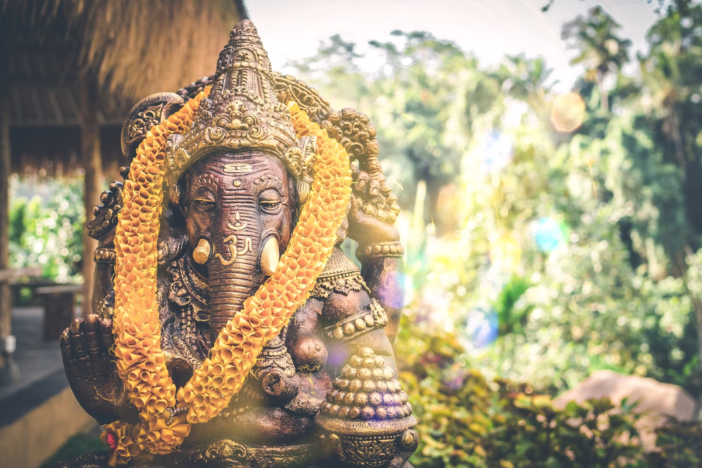 statue of ganesha in bali