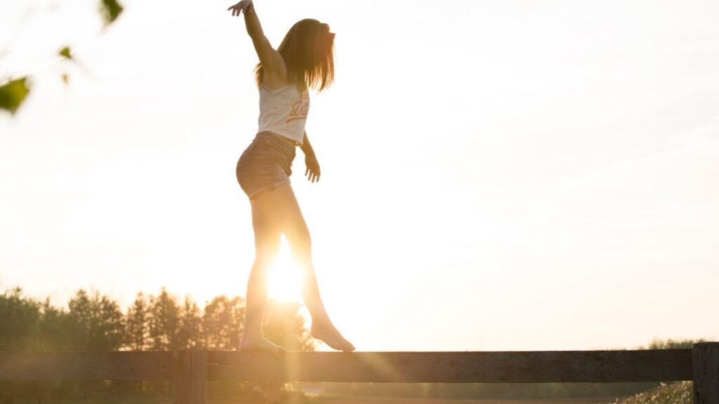 Walking Yoga: The Mindful Movement Trend Everyone Can Do (Anywhere) 1 walking on plank