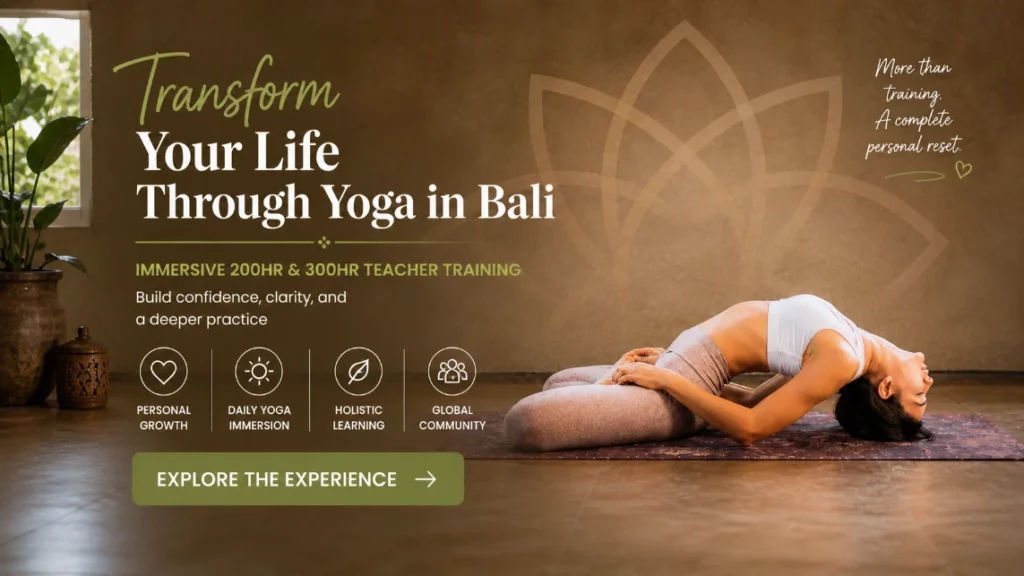 Is Yoga Teacher Training Worth It? Honest Guide for 2026 1 transform your life through yoga in bali