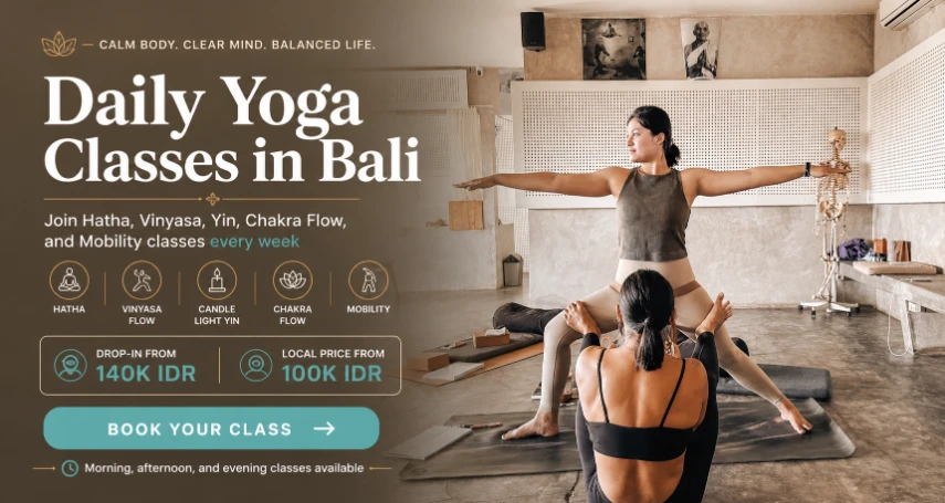 Yoga Teacher Training in Bali: Costs, Best Areas, Certification, and What to Expect 5 daily yoga class in canggu bali