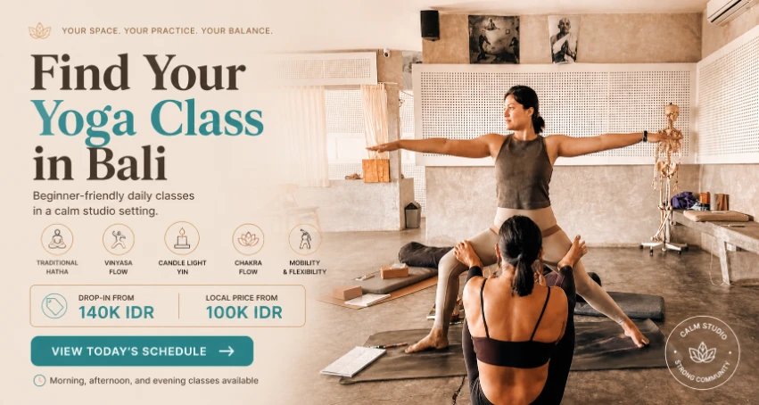 find your yoga class in bali