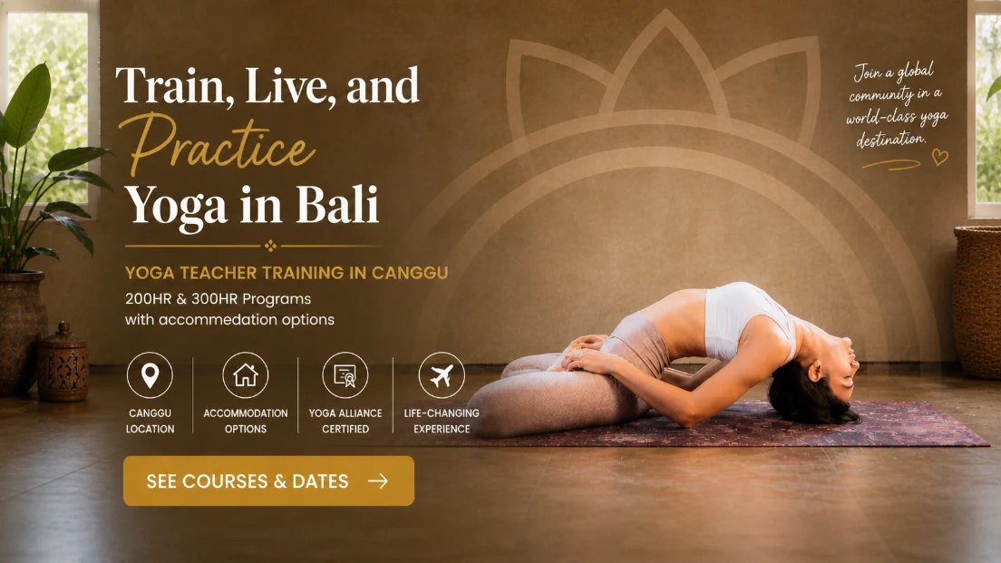 Train, live, and practise yoga in Bali with Joga Yoga Training