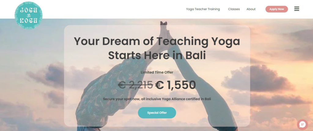 Top 7 Best Yoga Teacher Training in Canggu (2026): Boutique and Yoga Alliance Certified Programs 2 joga yoga teacher training in batu bolong canggu