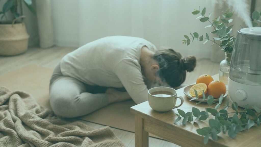 yoga during flu season