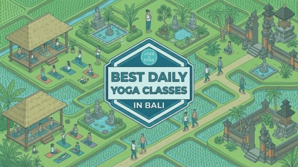 best daily yoga classes in bali