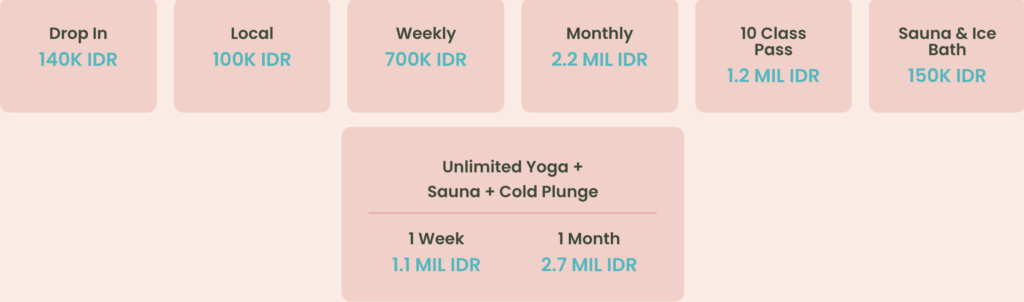 joga yoga daily yoga prices