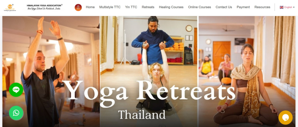Himalayan Yoga Association ytt thailand