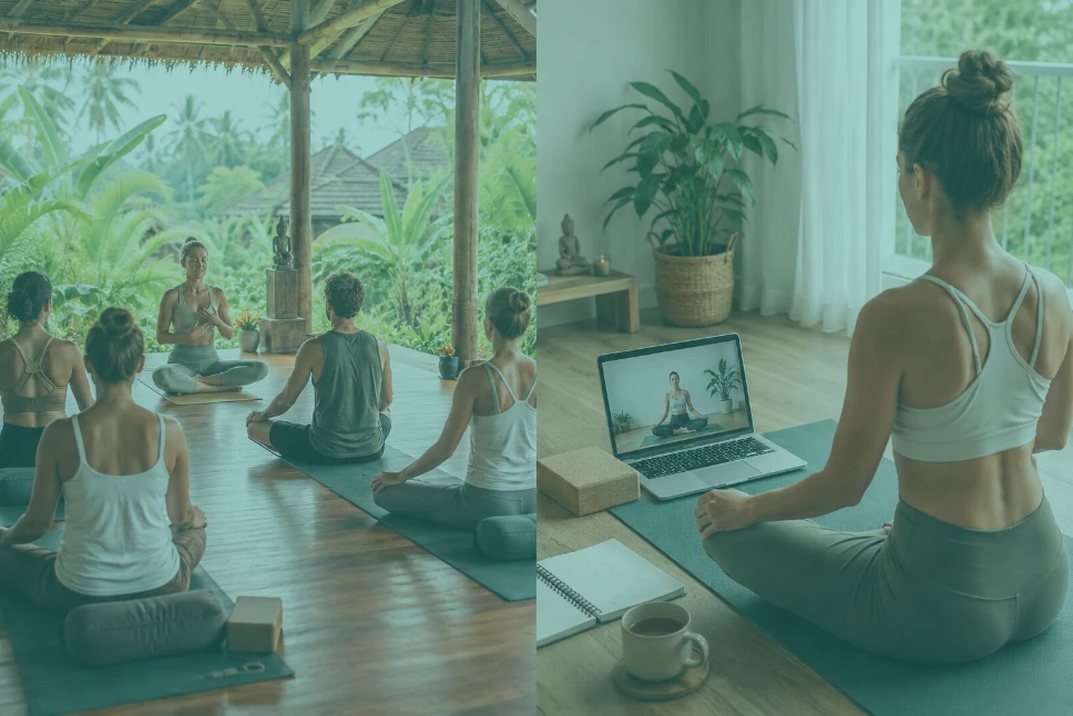 Online vs In-Person Yoga Teacher Training